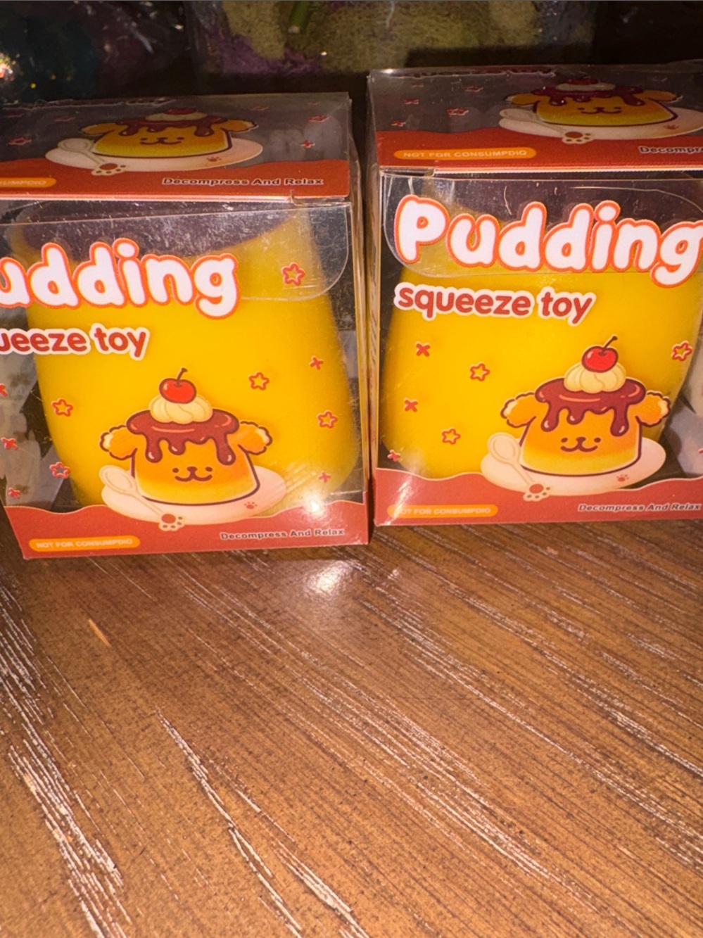 PUDDING SQUEEZE TOY- SQUISHY: ADULT/Kid3+ $6 ea